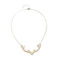 Valona Antler Swing Necklace Wood