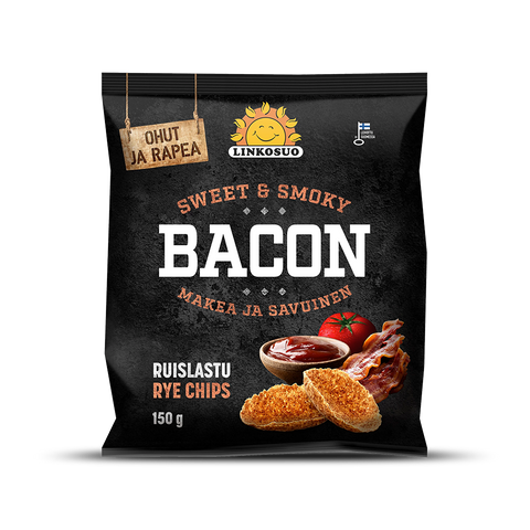 Bacon Rye Chips 150g