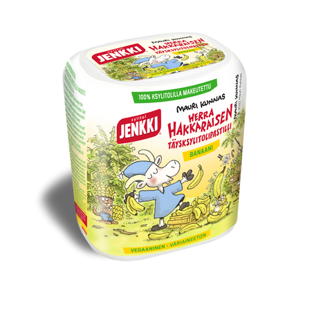 Cloetta Jenkki Hakkaraisen Banana Xylitol