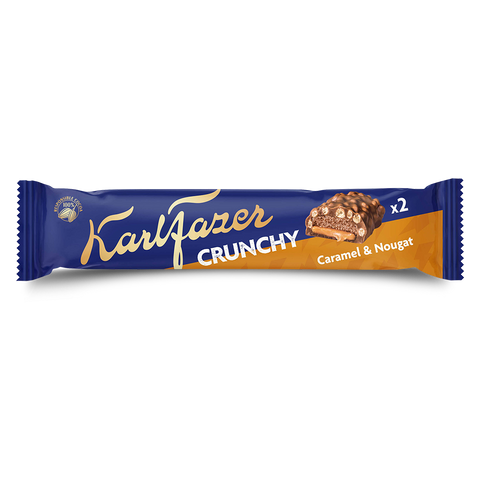 Fazer Crunchy Caramel Nougat