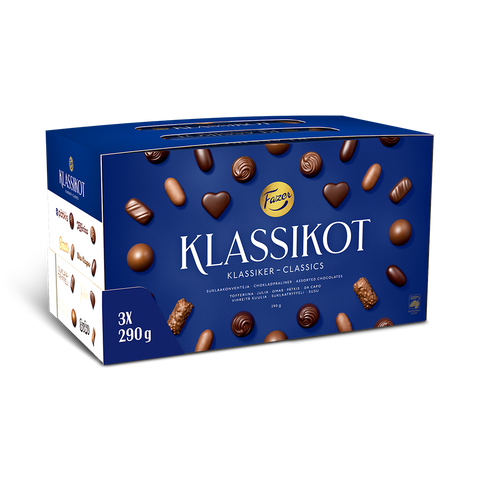 Fazer Classic Chocolates 3-PACK