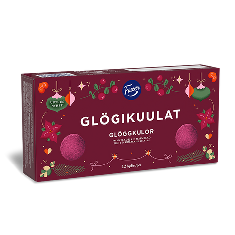 Fazer Glögkuulat 260g candy box