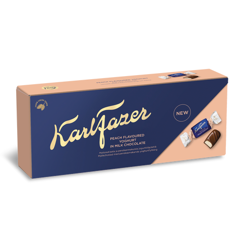 Karl Fazer Peach Yogurt 250g