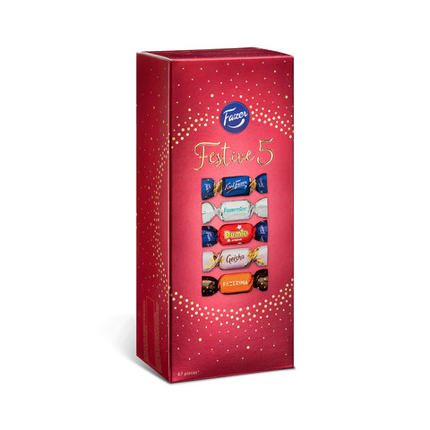 Fazer Festive 5 Chocolates