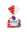 FinnGoods Fazer gluten-free buckwheat sourdough bread in a red and white branded 150g plastic packaging