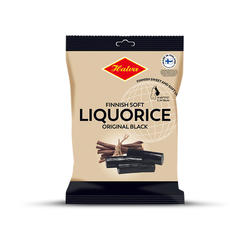 Halva Finnish Soft Black Licorice