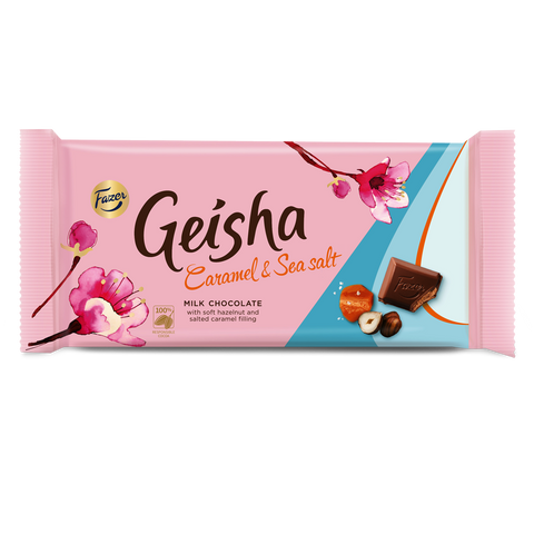 Fazer Geisha Caramel Sea Salt 100g