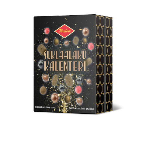 Halva Chocolate Licorice Calendar 200g