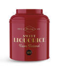 Halva Finland Sweet Licorice Tin Red