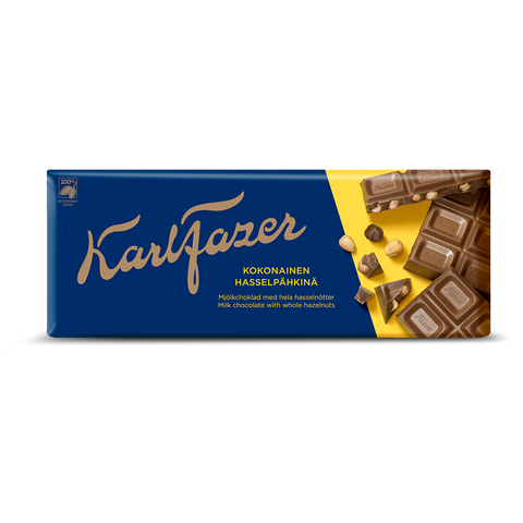 Fazer Hazelnut Chocolate Bar