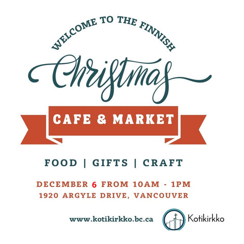 Kotikirkko Christmas Market Dec 6th