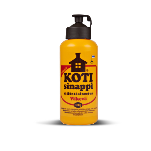 Kotisinappi Strong Mustard 300g