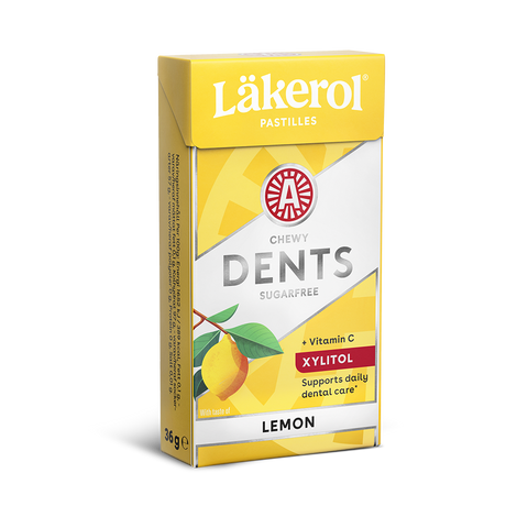 Cloetta Läkerol Dents Lemon