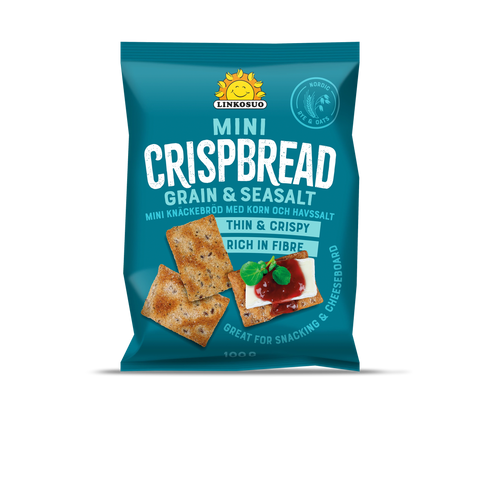 Linkosuo Mini Crispbread Grain & Seasalt