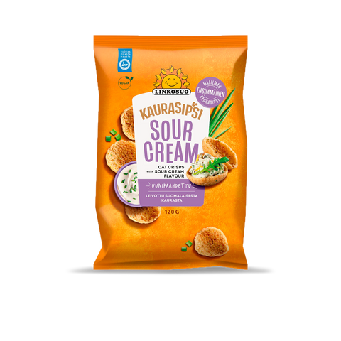 Linkosuo Oat Chips Sour Cream