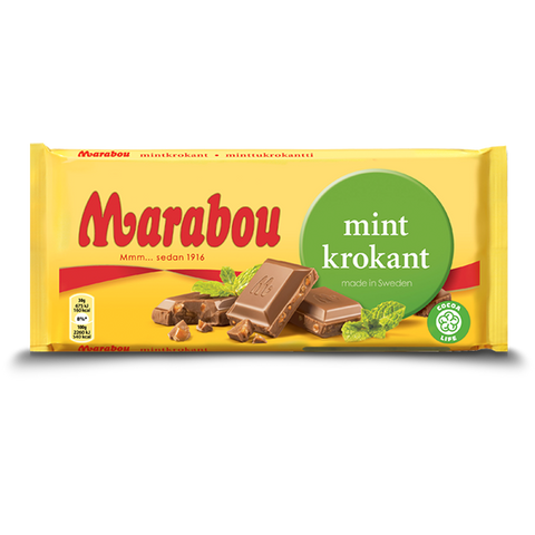 Marabou Mint Chocolate Bar