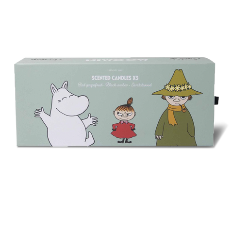 Moomin Scented Candles 3EA