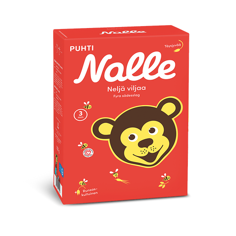 Raisio Nalle Four Grain Porridge