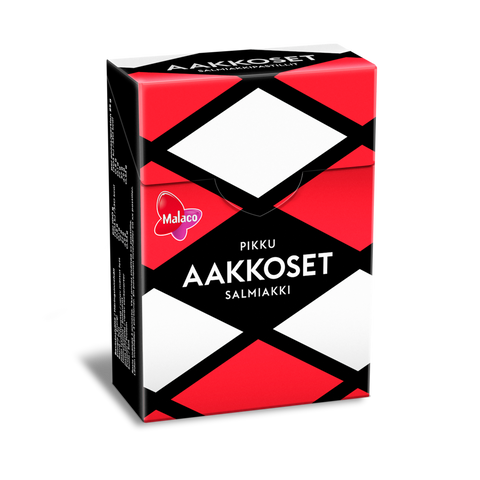 Malaco Aakkoset Salmiac Pastilles