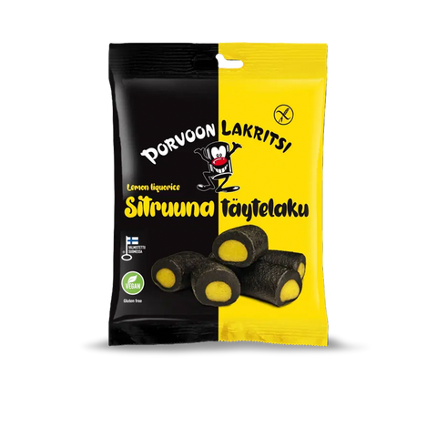 Porvoon Gluten Free Lemon Filled Licorice