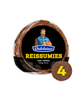 FinnGoods Fazer Reissumies Tosi Tumma dark wholegrain rye bread pack with four round slices