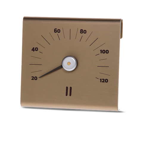 Rento Sauna Thermometer Champagne