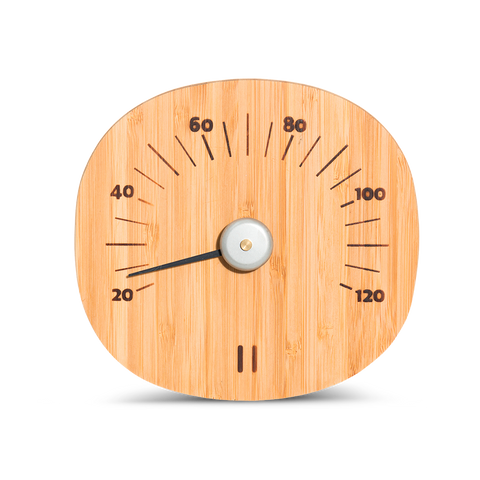 Rento Sauna Thermometer Bamboo