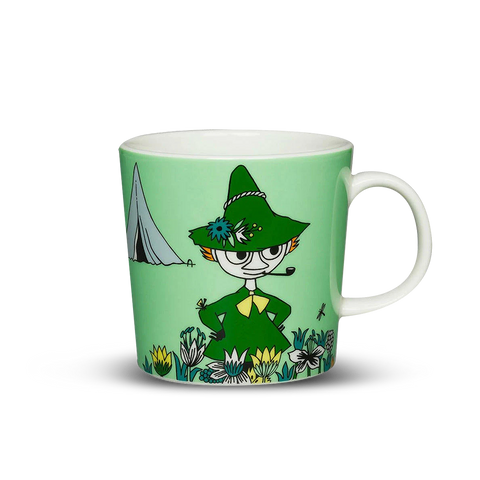 Arabia Moomin Snufkin Green Mug