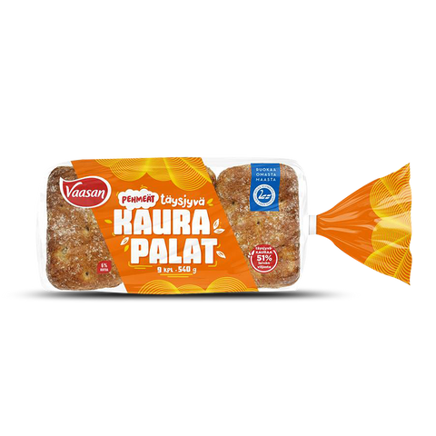 Vaasan Pehmeät Kaurapalat 540g