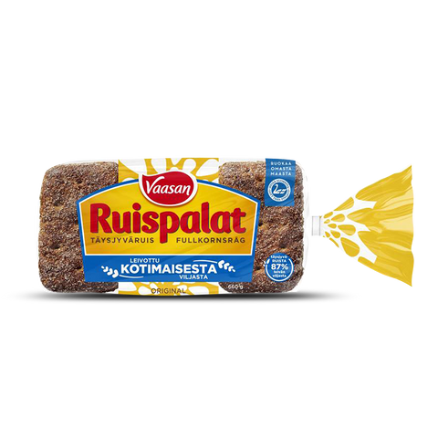 Vaasan Ruispalat 330g