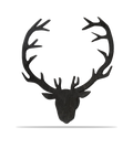 Valona Reindeer Magnet Black