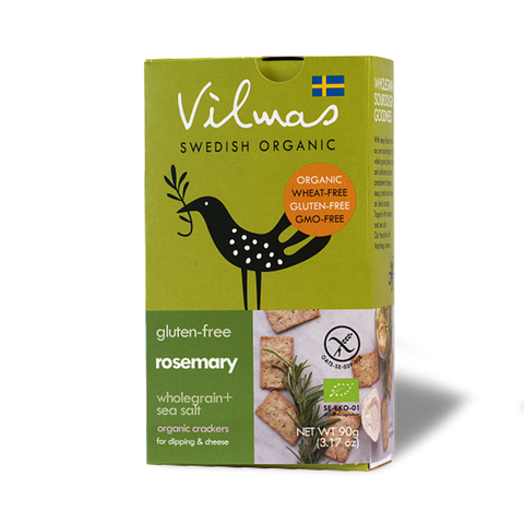 Vilmas Rosemary Sea Salt Crackers