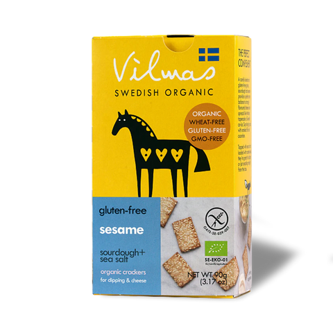 Vilmas Sesame Sourdough Sea Salt Crackers